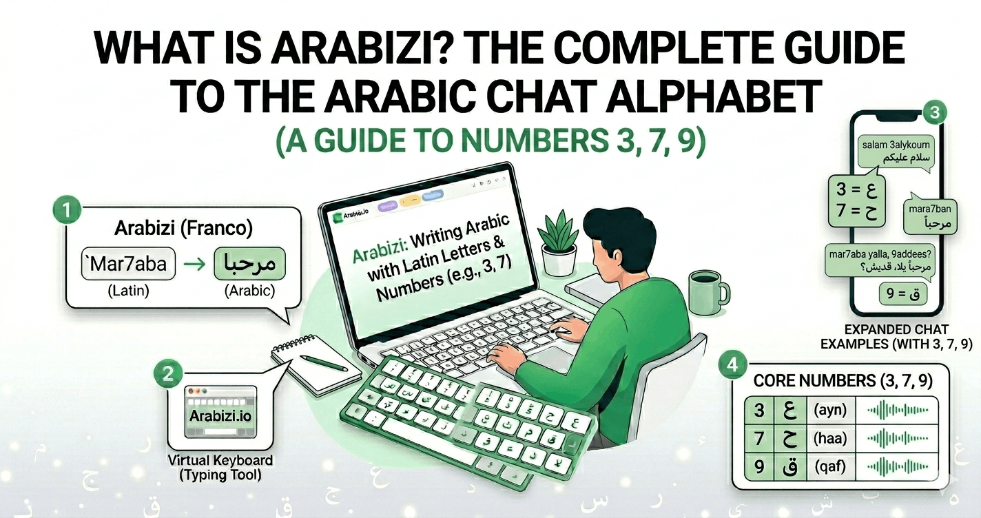 What Is Arabizi? The Complete Guide to the Arabic Chat Alphabet